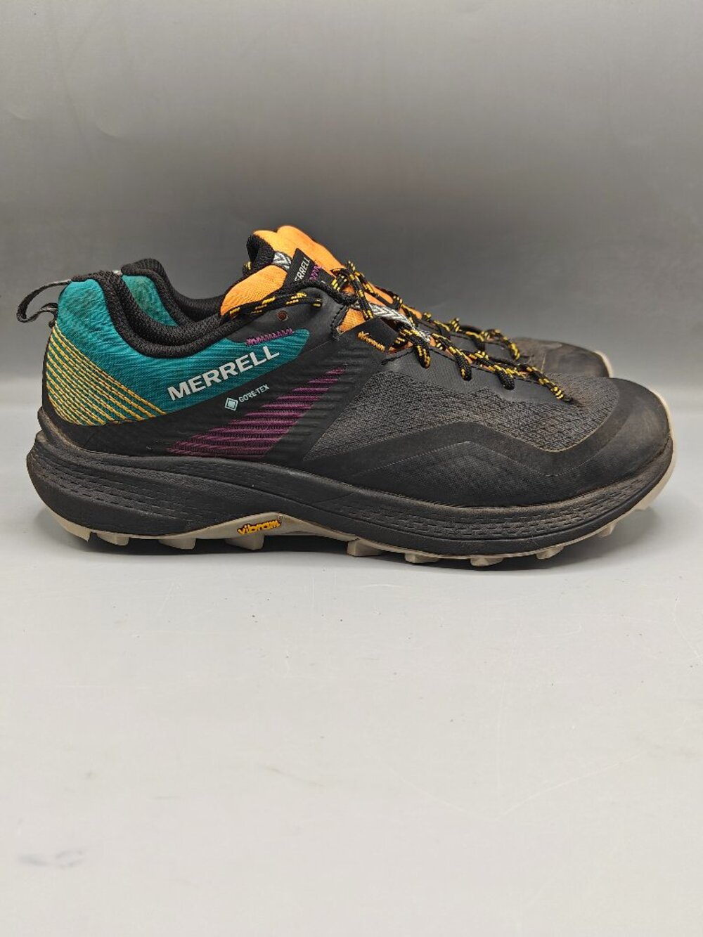 Merrell MQM 3 Gore-Tex Hiking Shoes Waterproof Women's Sz 8 Vibram Soles